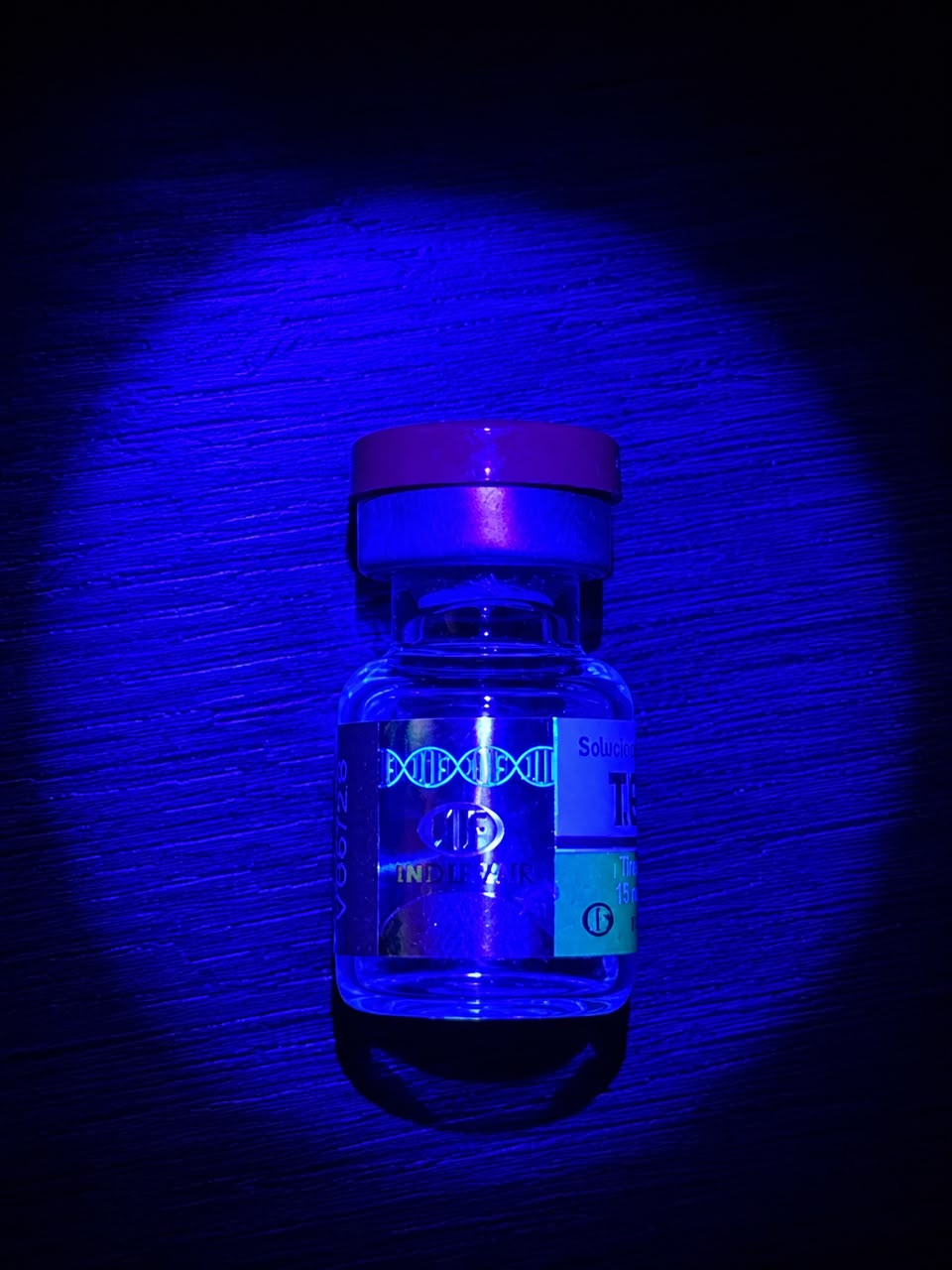 Holograma sob luz UV T.G. 15